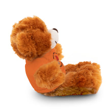 Load image into Gallery viewer, Gift for Infants a Stuffed Animals with Tee My Dad's A Firefighter