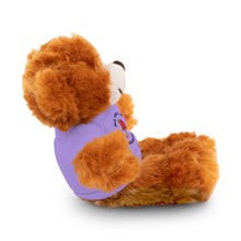 Load image into Gallery viewer, Gift for Infants a Stuffed Animals with Tee My Dad's A Firefighter