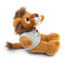 Load image into Gallery viewer, Gift for Infants a Stuffed Animals with Tee My Dad's A Firefighter
