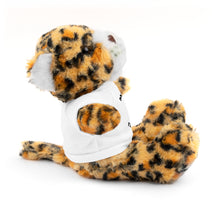 Load image into Gallery viewer, Gift for Infants a Stuffed Animals with Tee My Dad's A Firefighter