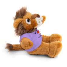 Load image into Gallery viewer, Gift for Infants a Stuffed Animals with Tee My Dad's A Firefighter