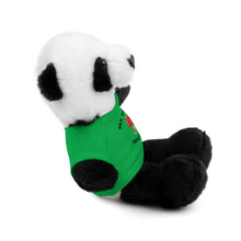 Load image into Gallery viewer, Gift for Infants a Stuffed Animals with Tee My Dad's A Firefighter