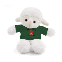 Load image into Gallery viewer, Gift for Infants a Stuffed Animals with Tee My Dad's A Firefighter