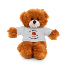 Load image into Gallery viewer, Gift for Infants a Stuffed Animals with Tee My Uncle is a Firefighter