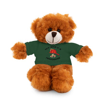 Load image into Gallery viewer, Gift for Infants a Stuffed Animals with Tee My Dad's A Firefighter