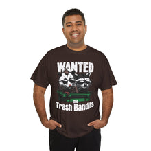 Load image into Gallery viewer, Wanted Trash Bandits Tee, Funny Graphic T-Shirt, Gift for Animal Lovers, Unique Dad Shirt, Comfy Everyday Wear
