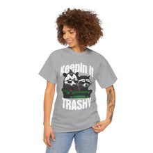 Load image into Gallery viewer, Keepin&#39; It Trashy Unisex Heavy Cotton Tee | Funny Graphic Shirt, Pet Lover Gift, Casual Wear, Unique Style, Animal Humor
