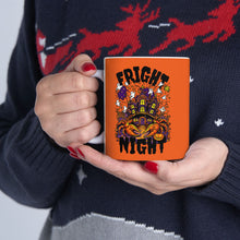 Load image into Gallery viewer, Vibrant Floral Ceramic Mug - Perfect for Coffee Lovers, Unique Halloween Gift Idea, Decorative Drinkware, Mug for Tea, Seasonal Celebration
