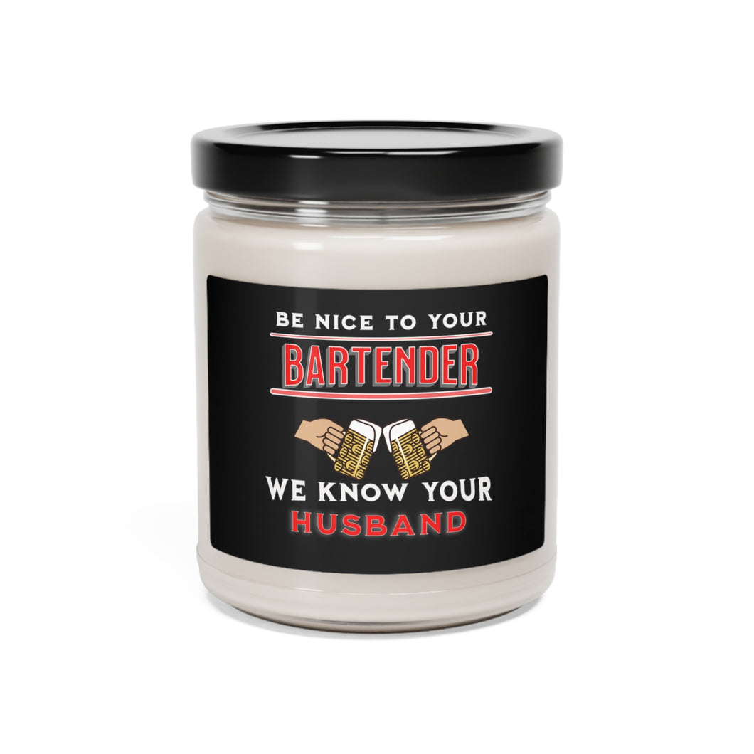 Be Nice to your Bartender, Scented Soy Candle, 9oz