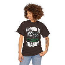 Load image into Gallery viewer, Keepin&#39; It Trashy Unisex Heavy Cotton Tee | Funny Graphic Shirt, Pet Lover Gift, Casual Wear, Unique Style, Animal Humor
