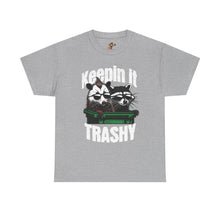 Load image into Gallery viewer, Keepin&#39; It Trashy Unisex Heavy Cotton Tee | Funny Graphic Shirt, Pet Lover Gift, Casual Wear, Unique Style, Animal Humor
