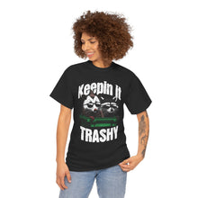 Load image into Gallery viewer, Keepin&#39; It Trashy Unisex Heavy Cotton Tee | Funny Graphic Shirt, Pet Lover Gift, Casual Wear, Unique Style, Animal Humor
