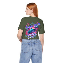 Load image into Gallery viewer, Shark Week, in Florida is every week, Unisex Jersey Short Sleeve Tee
