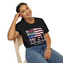 Load image into Gallery viewer, MAGA Doesn&#39;t Spell TRUMP, But I am Voting for Him , Unisex Softstyle T-Shirt, Great Proud T-Shirt
