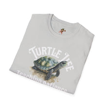 Load image into Gallery viewer, Turtle Life, Teaching patience since day one, Turtle lover Unisex Softstyle T-Shirt
