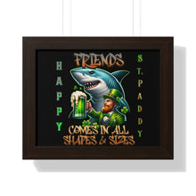 Load image into Gallery viewer, Friends Comes in All Shapes and Sizes, Framed Horizontal Poster
