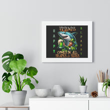 Load image into Gallery viewer, Friends Comes in All Shapes and Sizes, Framed Horizontal Poster
