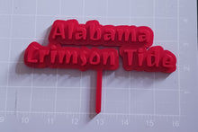 Load image into Gallery viewer, College Cake Toppers for the Die hart Fan
