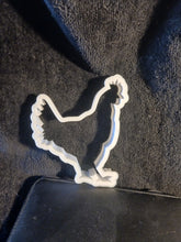 Load image into Gallery viewer, 3D Print of Rooster and Hen Cookie Cutter set
