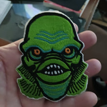 Load image into Gallery viewer, Embroider Patches,Dracula, Frankenstein , Halloween, Scary, Creature from Black Lagoon
