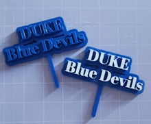 Load image into Gallery viewer, College Cake Toppers for the Die hart Fan
