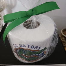 Load image into Gallery viewer, Bathroom Decor &quot;Florida Gator&quot; Embroider Toilet Paper
