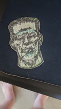 Load image into Gallery viewer, Embroider Patches,Dracula, Frankenstein , Halloween, Scary, Creature from Black Lagoon
