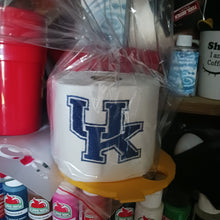 Load image into Gallery viewer, Bathroom Decor for Kentucky Fans, UK Embroidered Toilet Paper
