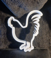 Load image into Gallery viewer, 3D Print of Rooster and Hen Cookie Cutter set
