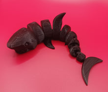 Load image into Gallery viewer, 3D Print, Articulated Shark, a captivating 3D print masterpiece.
