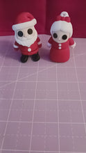 Load and play video in Gallery viewer, 3D Christmas Ornament, Santa Claus, Mrs. Claus, Tree Ornament, Desk Topper
