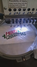 Load and play video in Gallery viewer, Embroider Bathroom Decor &quot;Merry Christmas&quot; Toilet Paper
