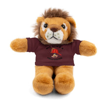 Load image into Gallery viewer, Great gift for Infants a Stuffed Animals with Tee My Dad&#39;s A Firefighter
