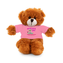 Load image into Gallery viewer, Nurses are unnnBearable Courageous Stuffed Animals with Tee For Infants
