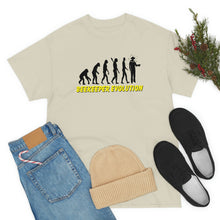 Load image into Gallery viewer, BeeKeeper Evolution , Great Gift idea Unisex Heavy Cotton Tee
