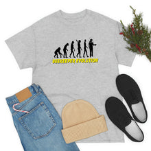 Load image into Gallery viewer, BeeKeeper Evolution , Great Gift idea Unisex Heavy Cotton Tee
