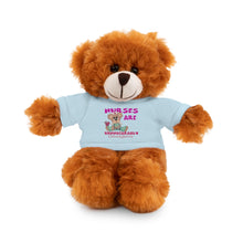 Load image into Gallery viewer, Nurses are unnnBearable Courageous Stuffed Animals with Tee For Infants
