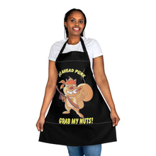 Load image into Gallery viewer, Time to BQ grill and protect my Nuts LOL Apron (AOP) Kitchen Apparel, Kitchen Decor
