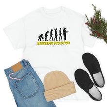 Load image into Gallery viewer, BeeKeeper Evolution , Great Gift idea Unisex Heavy Cotton Tee
