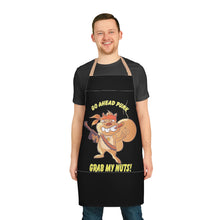 Load image into Gallery viewer, Time to BQ grill and protect my Nuts LOL Apron (AOP) Kitchen Apparel, Kitchen Decor
