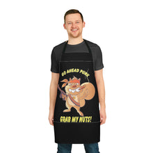 Load image into Gallery viewer, Time to BQ grill and protect my Nuts LOL Apron (AOP) Kitchen Apparel, Kitchen Decor
