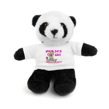 Load image into Gallery viewer, Nurses are unnnBearable Courageous Stuffed Animals with Tee For Infants
