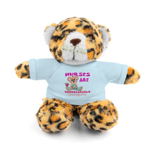 Load image into Gallery viewer, Nurses are unnnBearable Courageous Stuffed Animals with Tee For Infants
