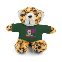 Load image into Gallery viewer, Nurses are unnnBearable Courageous Stuffed Animals with Tee For Infants
