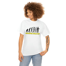 Load image into Gallery viewer, BeeKeeper Evolution , Great Gift idea Unisex Heavy Cotton Tee
