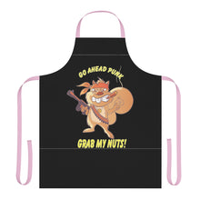 Load image into Gallery viewer, Time to BQ grill and protect my Nuts LOL Apron (AOP) Kitchen Apparel, Kitchen Decor
