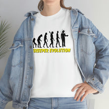 Load image into Gallery viewer, BeeKeeper Evolution , Great Gift idea Unisex Heavy Cotton Tee
