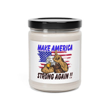 Load image into Gallery viewer, MAKE AMERICA STRONG AGAIN! Scented Soy Candle, 9oz
