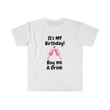 Load image into Gallery viewer, It&#39;s My Birthday Unisex Softstyle T-Shirt
