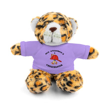 Load image into Gallery viewer, Great Gift for Infants a Stuffed Animals with Tee My Grandpa is a Firefighter
